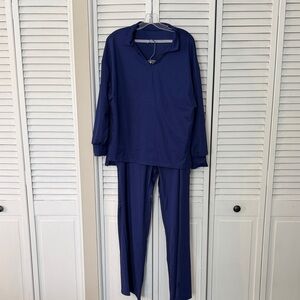 Blue Two-Piece Set